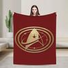 Soft Warm Blanket Travel Office S-Star T-Trek Ship Movie Throw Blanket Flannel Bedspread For Living Room Print Sofa Bed Cover