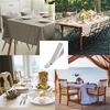 Stainless Steel Tablecloth Clips 4 Pack Triangle Windproof Table Cloth Holder Clips Durable Metal Table Cover Fasteners for Outdoor Indoor Use