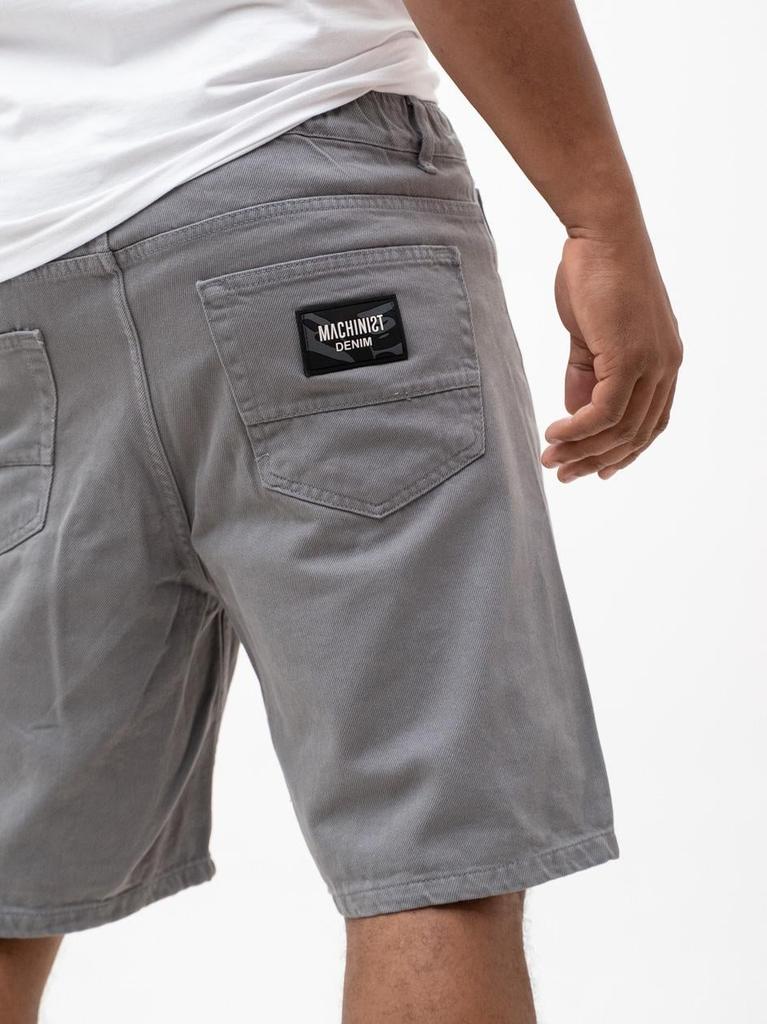 Men's Gray MyStars Washing Basic Jeans Shorts 29