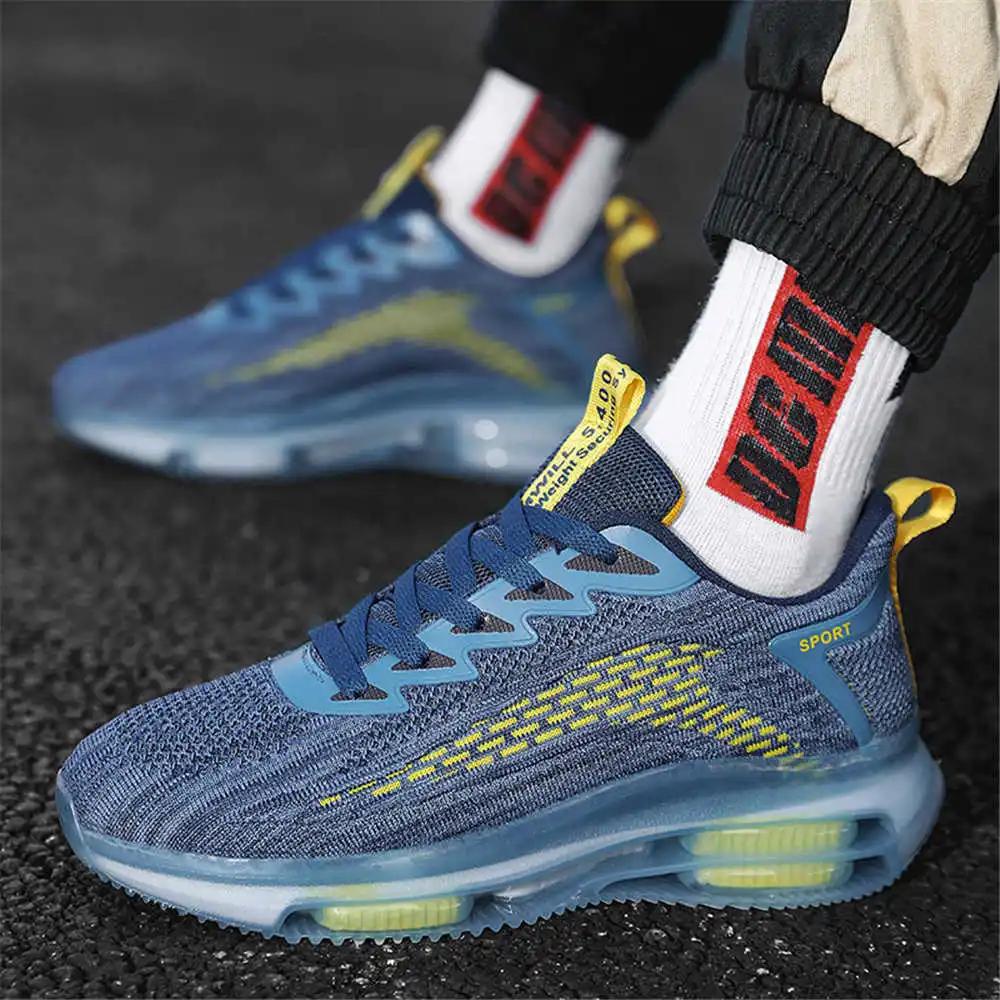 Fashion With Ties Stocking Men's Running Sneakers Walking Luxury Shoes Sneakers Lace-up Boots Sport Sporty Pie Portable Sneeker