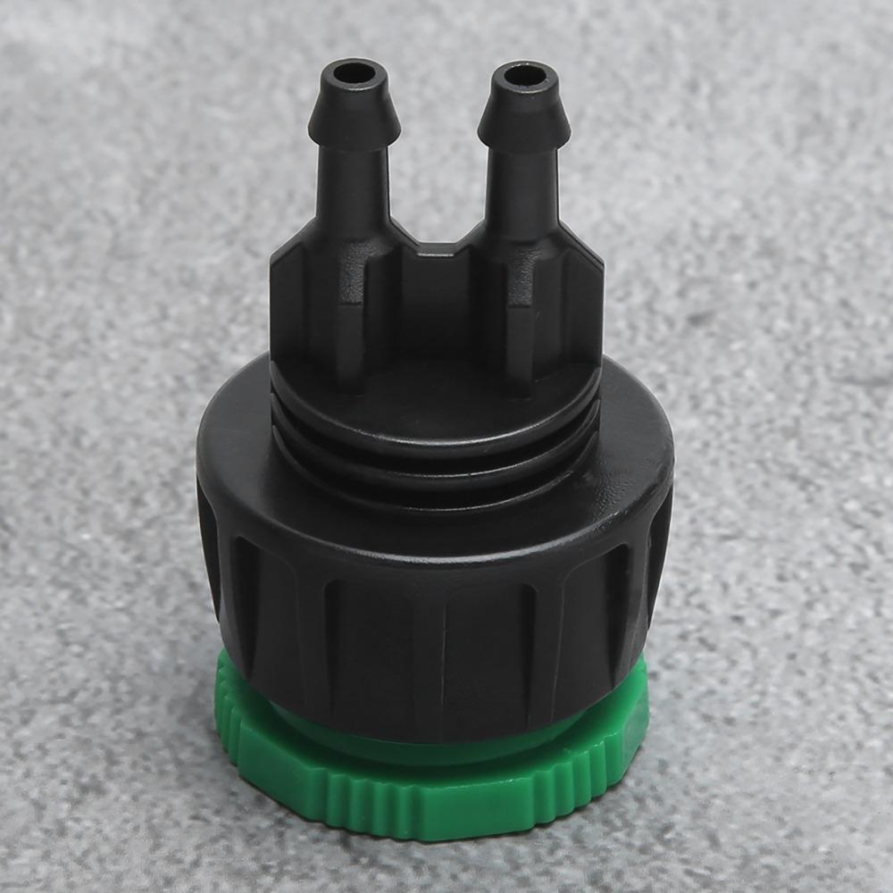 10Pcs Black and Green Garden Hose Quick Connector ABS Irrigation Fitting  Outdoor Watering Systems