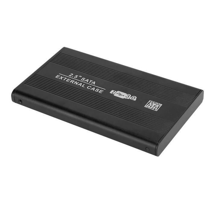 Boîtier externe de disque dur - YWEI - AT03715 - Aluminium - USB 3.0 - 2.5 pouces
