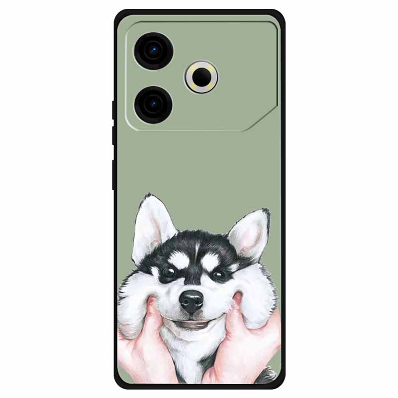 For Tecno Pova 6 Neo Case Silicone Soft Flower Space Fashion Cover For Tecno Phantom X2 Pro Cases Landscape Paint Covers Cute