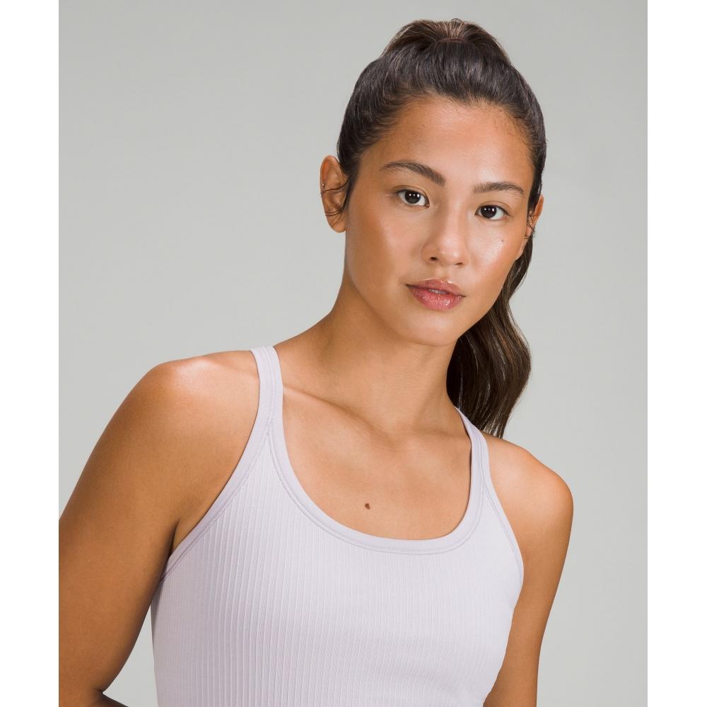Lululemon EBB To Street Tank Top  Light Support  B C Cup Faint Lavender