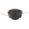 Plastic Material Grass Trimmer Head Black Color Plastic Accessory  Lawn Maintenance