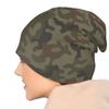 Polnische Tarnmuster-Kappe, Armee-Militär-Camouflage, lässig, Unisex, Damen, Outdoor, Skullies, Mützen, Hut, Frühling, Dual-Use-Motorhaube, Strickmütze