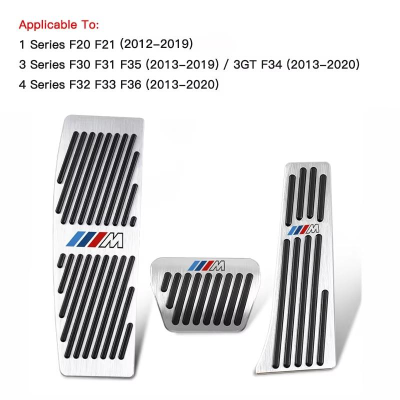Car Accelerator Brake Pedal Parts 2pcs/3cs Set For BMW X3 X4 X5 X6 X1 X2 F20 F21 F22 F23 F30 F31 F35 3GT F34 F32 F33 F36 G20 G21 RF6