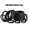 CS 5.7mm/8mm/8.6mm OD 30mm-400mm NBR  Black Nitrile Rubber O-ring Oil Seal Sealing Ring Temperature Resistance Resistant Gasket
