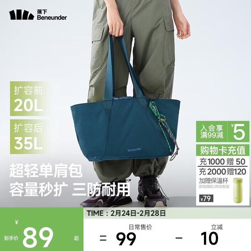 

Beneunder Large Capacity Travel & Commute Tote Bag 35L