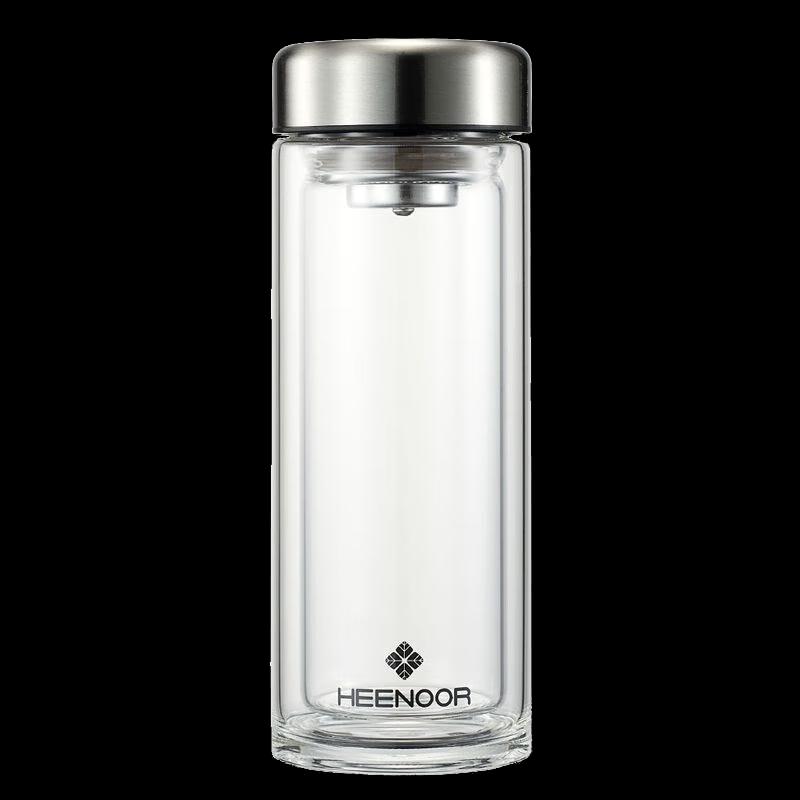 Xinuo N-6569 Double-Layer Glass Mug, 410mL