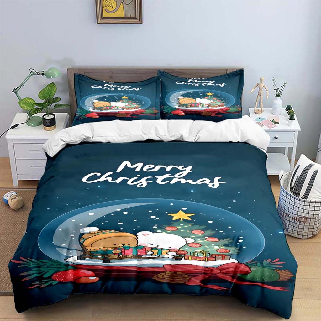 Exquisite Cartoon  B-Bubu Wallpaper  Anime Digital Printing Bedding Set Duvet Cover Comforter Bed  Youth Kids Girl Boys Gift