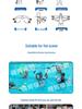 Camouflage Water Dumbbells for Kids and Beginners - EVA Fitness and Swimming Practice Weights