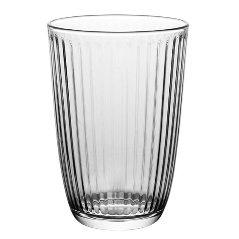 Glass Glass Glass Beer Glass Glass Vintage Stripe Glass Highball Glass Cup Coffee Cup Cup For Home Kitchen Drinks | Beer Cups