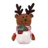 Christmas Candy Jar Plastic Christmas Cookie Storage Bottle Gift Candy Box Dropshipping