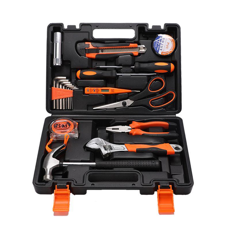 Carbon Steel Hand Tool Kit for Home, Vehicle, and Auto Repair