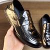 Men Genuine Leather Casual Shoes Comfortable Leisure Shoes Street Cool Slip-on Loafers