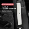 NNEJ4 Suede Car Seat Belt Shoulder Protection Pad Auto Interior For BMW Performance G30 G20 G05 G11 E48 Car Seat Belt Cover Keychain