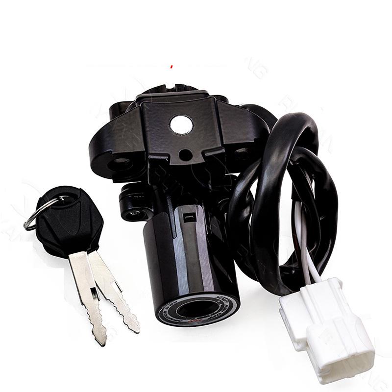 Ignition Key Switch Fuel Tank Lock Seat Lock Kit for Kawasaki Ninja 400 Z400 2018-2023