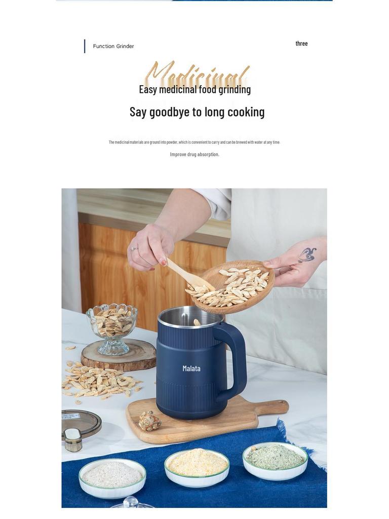 Wanlida Multifunktionale Haushalts-Superfeinmühle für Chinesische Medizin und Getreideergänzungen
