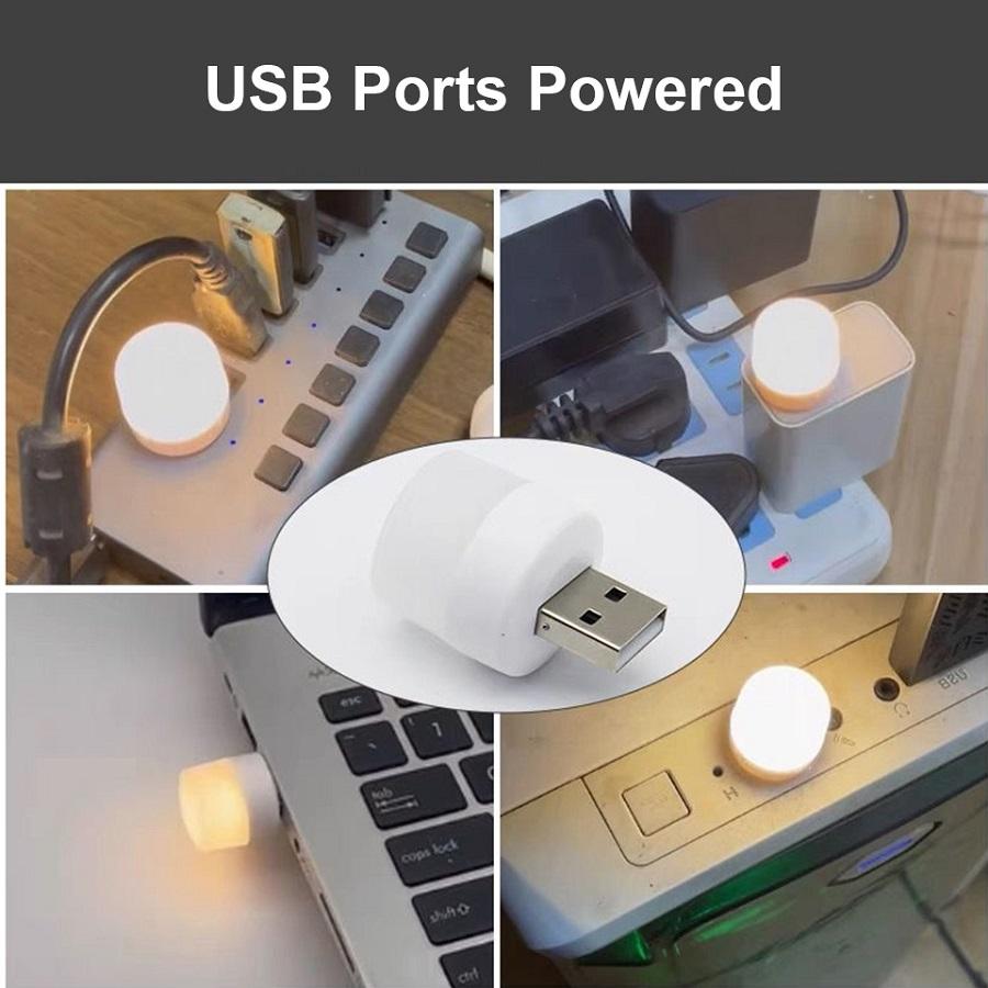 USB Light Plug In Lamp LED USB Book Light Eye Protection Reading Light USB Plug Computer Mobile Power Charging LED Night Lamp