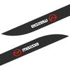 2 Stück Carbon Auto Tür Seitenschweller Leiste Aufkleber Kratzfest Nachrüstaufkleber Für Mazda 6 3 CX5 5 2 323 CX7 Demio Atenza Axela MX30 CX30 CX3 CX9 RX8