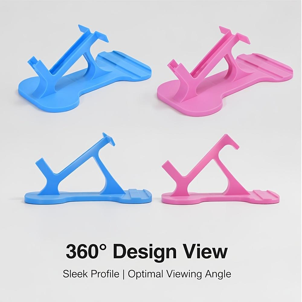 Bed Phone Holder, Gooseneck Cell Phone Stand for Bedside, Ergonomic Bed Reading Stand, Hands-Free Tablet Support Holder