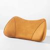 For Porsche Mercedes-Benz Maybach Same Suede Car Seat Memory Foam Lumbar Pillow Cushion Interior Headrest Accessory