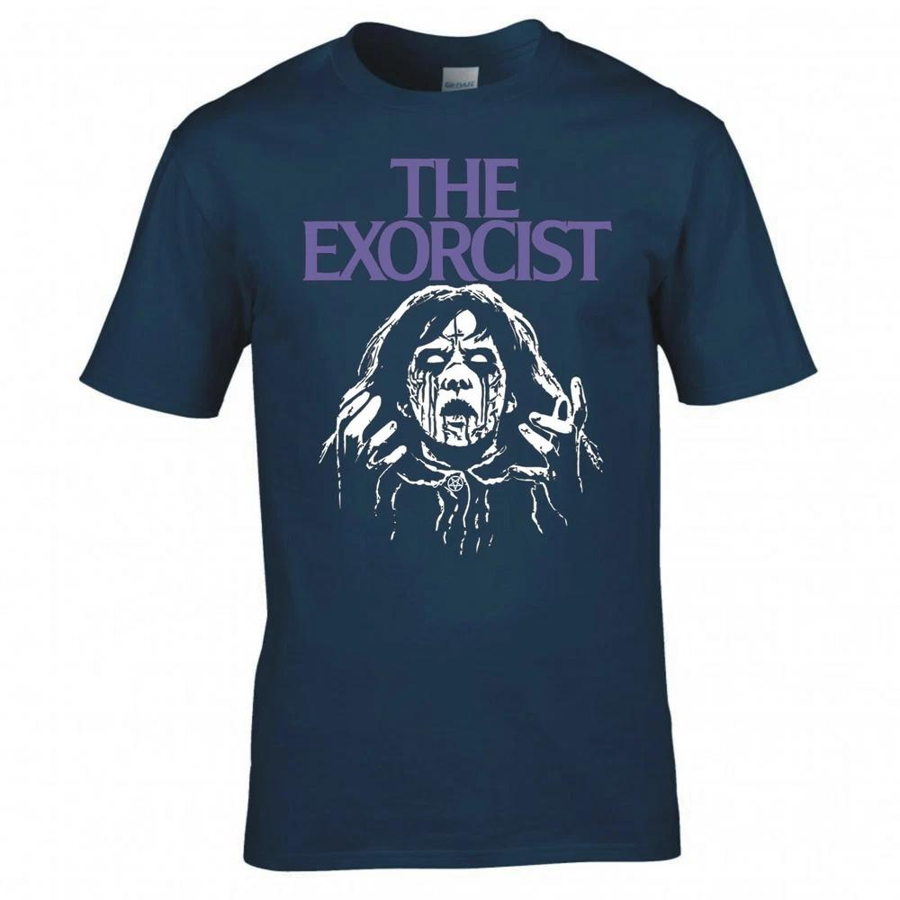 Inspired By The Exorcist Regan Face Cult Movie Tshirt 2XL