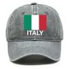 1 Pcs Flag Of ITALY Print Adjustable Baseball Caps Washed Cotton Caps For Woman Unisex Vintage-Inspired Snapback Baseball Hat