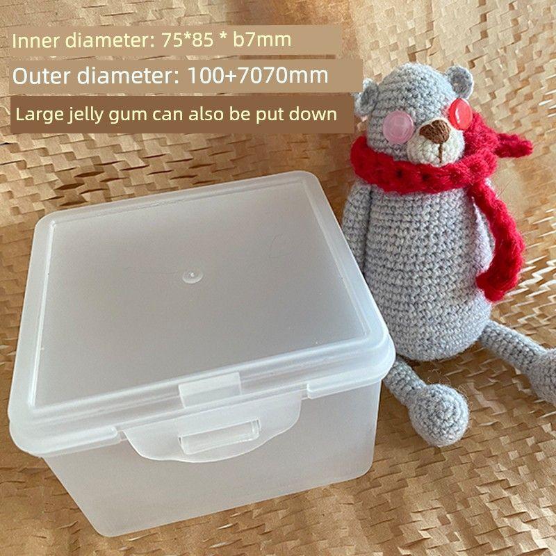 

Специальный желтый клей Сверхбольшой Водонепроницаемый Прозрачный Ультратонкий Носимый Броня 1 jelly gum storage box (can hold 100 pieces)