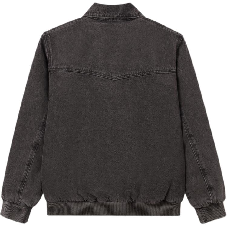 Levis Color Block Comfortable Loose Fit Long Sleeve Denim Jacket Men Jackets Smoke-Gray A8583-0000