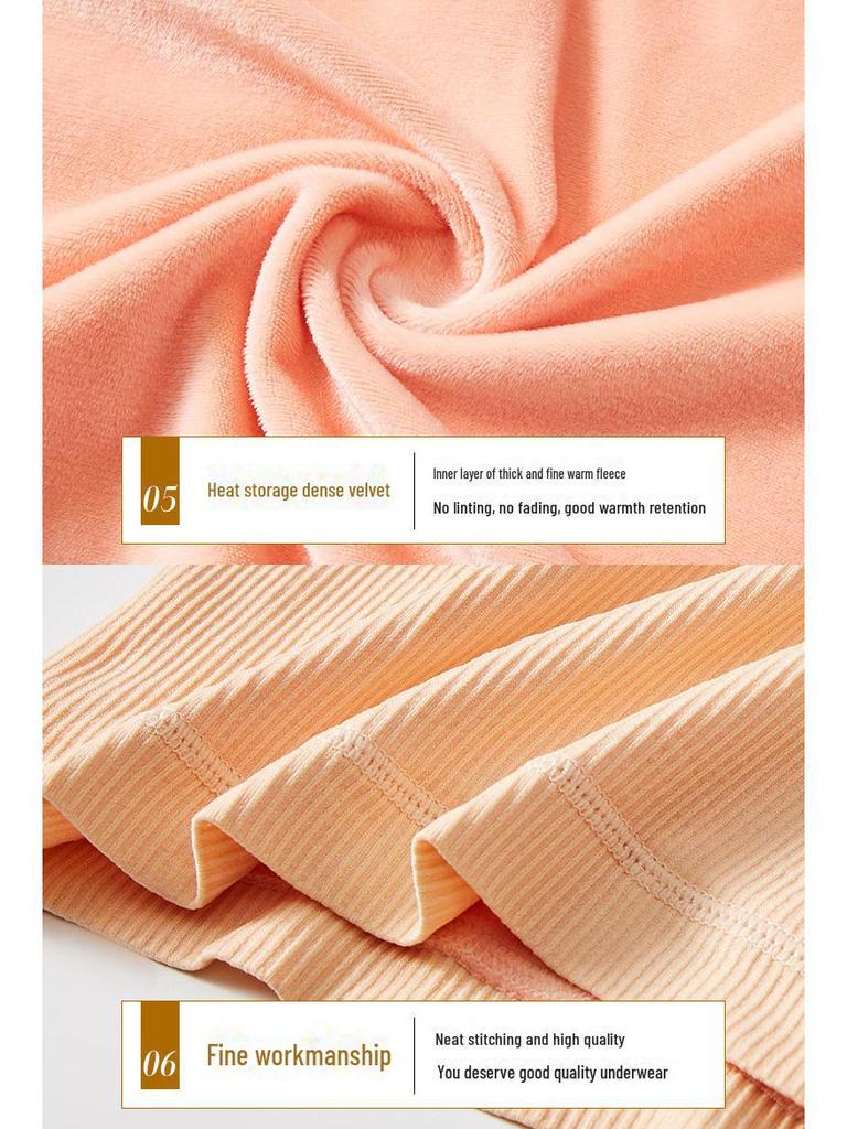 **Little Bear Fairy Women's Warm V-Neck Lace Vest with Chest Pad - Plus Velvet**