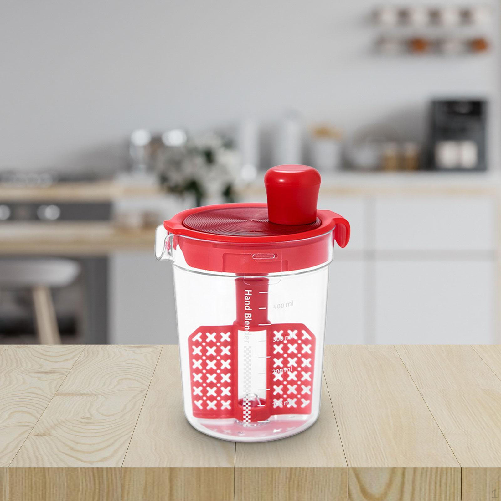 

Чаша для смешивания заправки салата и разделения яиц красный