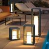 Solar Stainless Steel Waterproof Outdoor Garden Lamp with Atmospheric Landscape Lighting