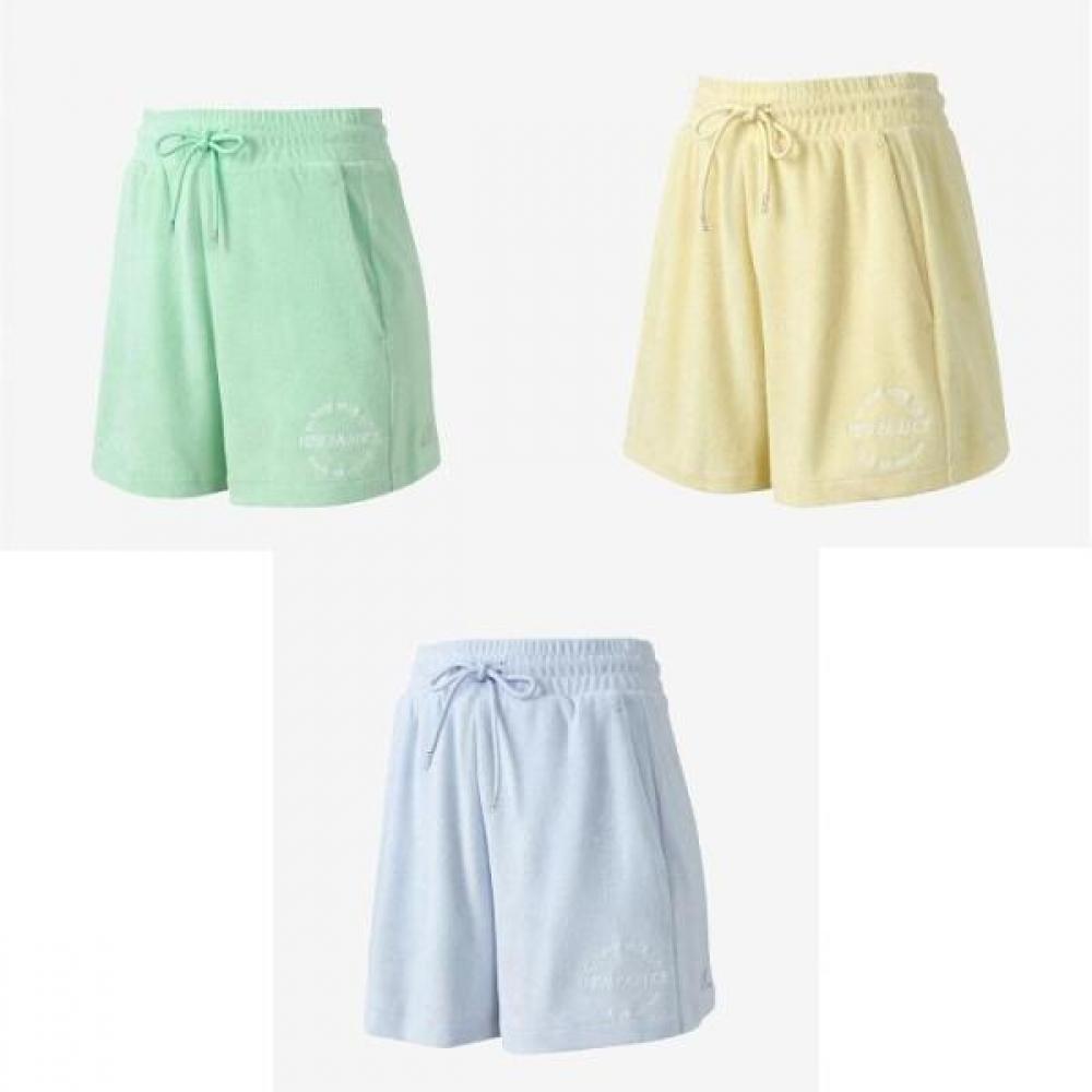 

NeW Balance W Terry 3.5 Part Shorts nbnvc2W672 Light green／70 (S)