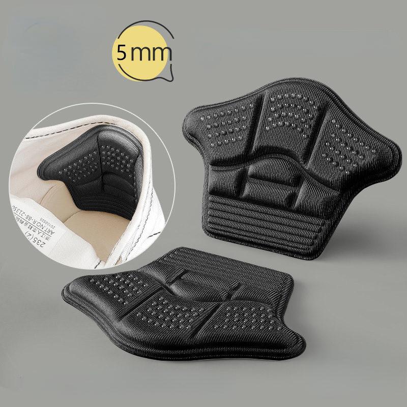 Fashion 2pcs Insoles Patch Heel Pads for Sport Shoes Adjustable Size Antiwear Feet Pad Cushion Insert Insole Heel Protector Back Sticker