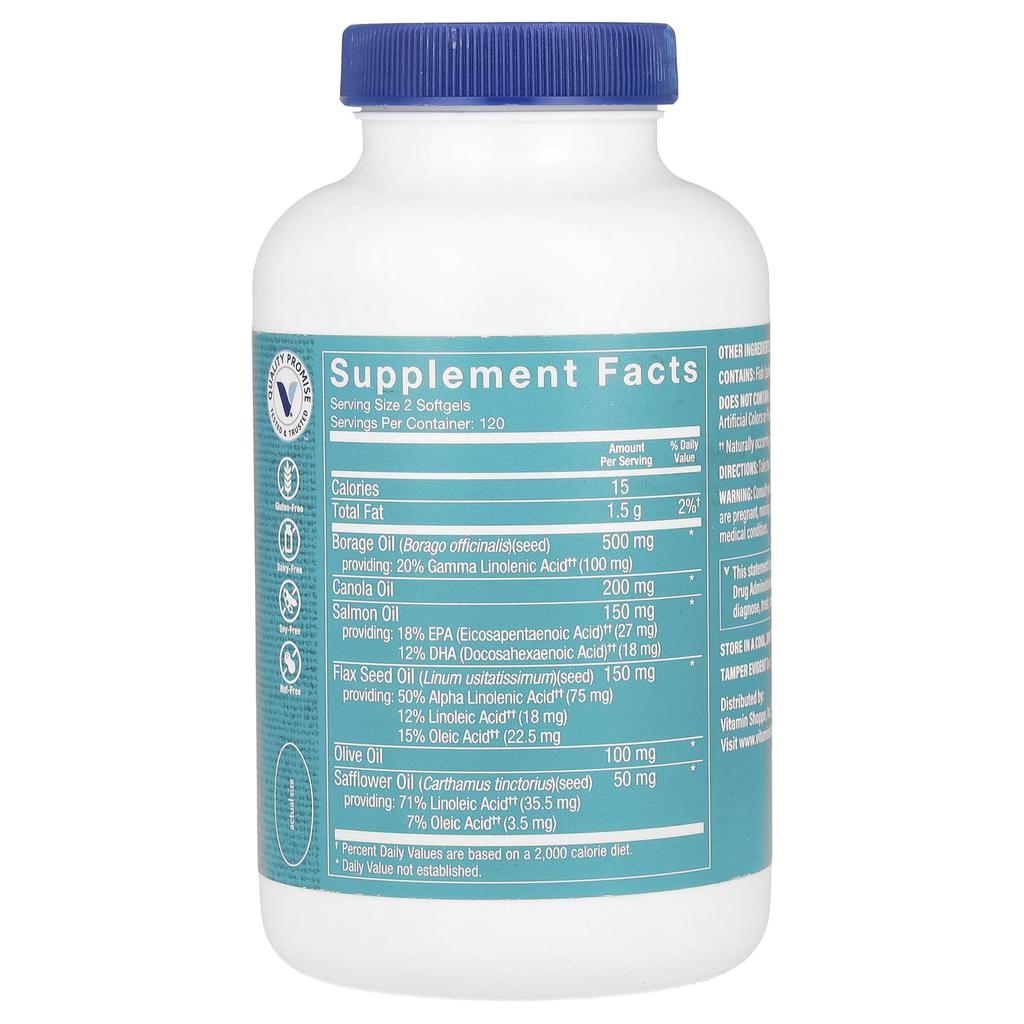 Omega 3-6-9, 240 Softgels