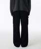 MUSINSA STANDARD Corduroy Parachute Cargo Pants [Black]