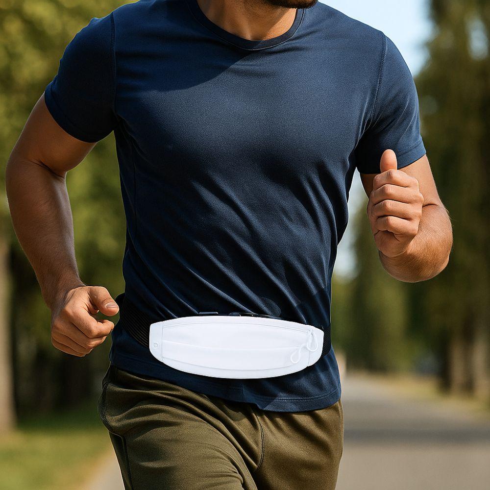 High Elastic Running Waist Bag Ultra-Thin Sports Phone Bag Sport Mobile Waist Bag Outdoor Riding