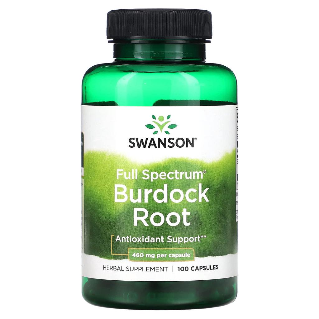 Full Spectrum Burdock Root, 460Mg, 100 Capsules