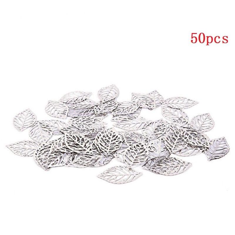 

Резные листочки для творчества. В комплекте: 50 шт. Цвета на выбор: серебро, темная бронза, золото серебряный