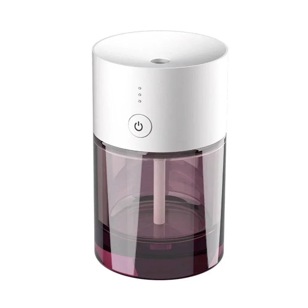 

Mini Portable Car Air Freshener Aromatherapy Essential Oil Diffuser Ultrasonic Rechargeable Car Aroma Difuser For Office Or Room рожевий