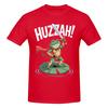 Unisex Huzzah Frog Samurai Awesome T Shirt Streetwear Cotton T Shirts For Unisex