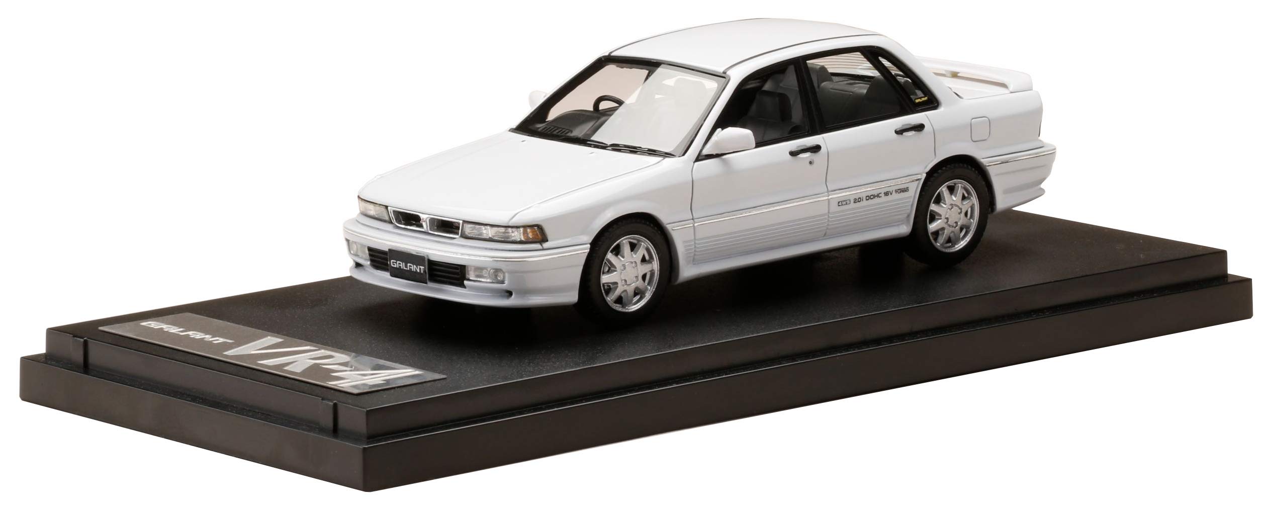 

Mitsubishi Galant 1990 Sophia White 1/43 VR-4 (E39A) білий