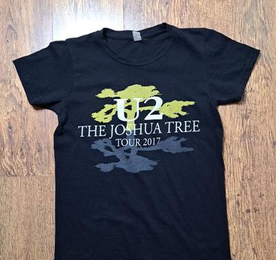 U2 The Joshua Tree 2017 USA Tour Concert T-shirt Size S5XL Music Tee
