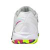 Mizuno Wave Claw 4 Fabric Leather Round Toe Comfortable Shock Absorption Rebound Low Top Badminton Shoes Unisex Sneaker 71GA2643-02