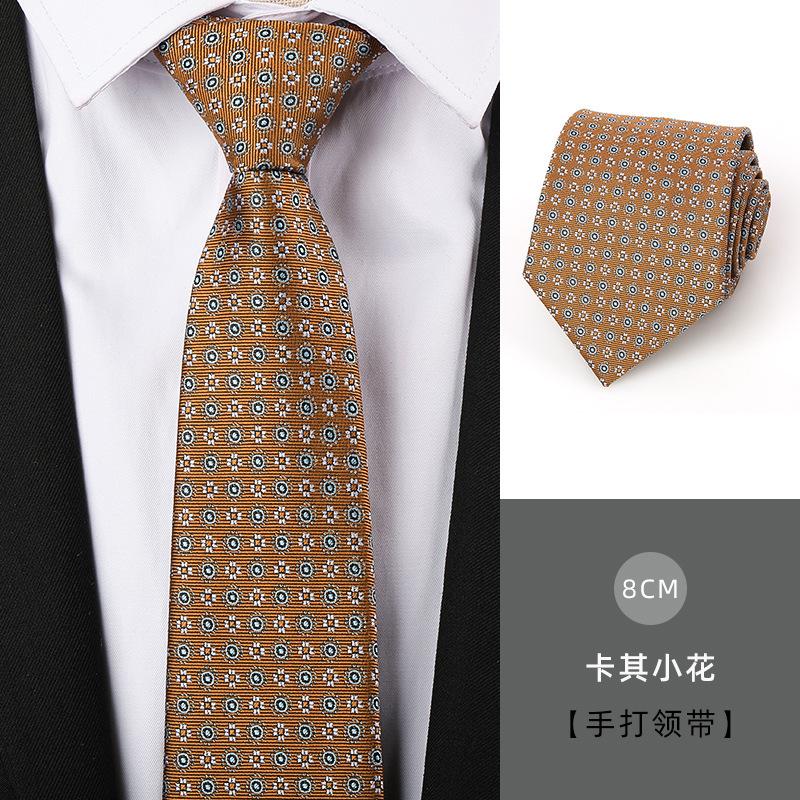 Tie Men'S Dress Business Handsome Blue Strip Zipper Professional Wedding Groom Korean Version Zipper Hand Tie