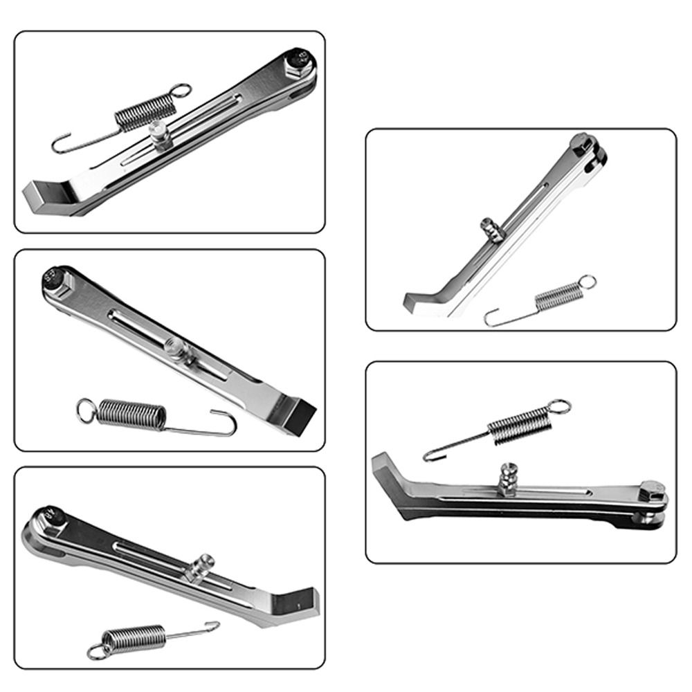 Single-sided Kick Stand Aluminum Alloy Foot Brace Motorcycle Side Stand Motorcycle Modification