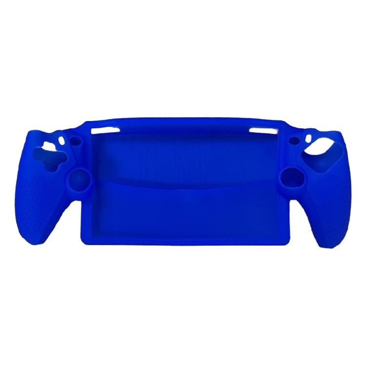 Protective Case Shell for Console Gamepad Housing Shockproof Flexible Skin синий