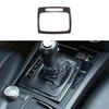 For Benz C-Class W204 2008-2014 ABS Carbon Fiber Console Gear Shift Cover Trim